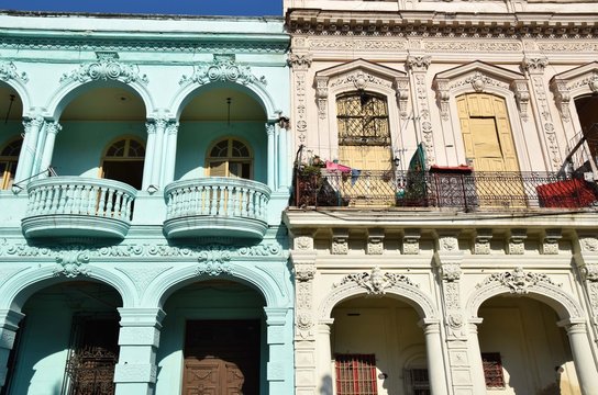 Sanierter Altbau in Havanna