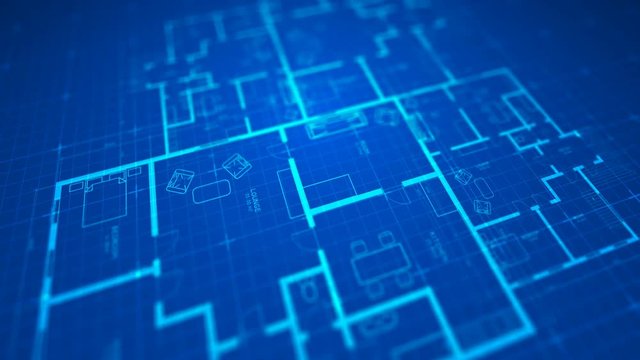 Architecture blueprint. Seamlessly loopable.