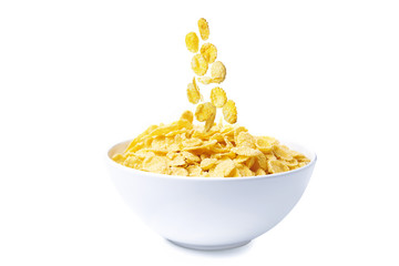 bowl of corn flakes