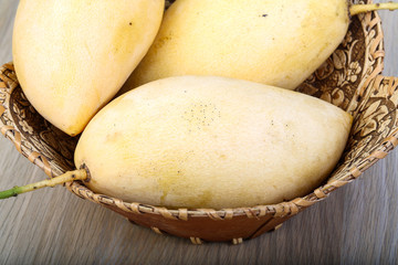 Yellow ripe mango