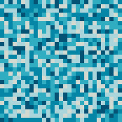Fototapeta premium Pixelate Effect. Geometric background with squares. Vector illustration