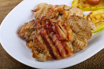 Baked pork