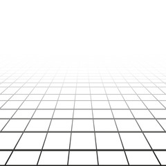 Abstract background with a perspective grid
