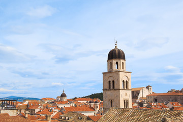 Fototapeta premium View of the ancient city of Dubrovnik, Croatia