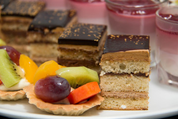 appetizer catering Many small desserts