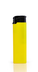 lighter close up isolated on white background