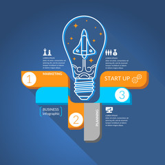 Vector illustration for start up