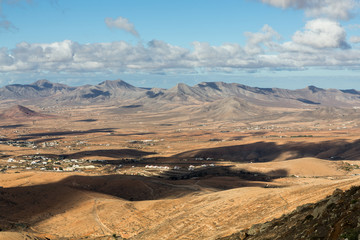 Morro Velosa Pointview -  unique views over the wonderful landscape of the north-central region of the island.  Fuerteventura , Canary Island, Spain