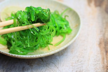 Seaweed salad - Japanese food