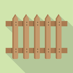 Fence vector in modern style