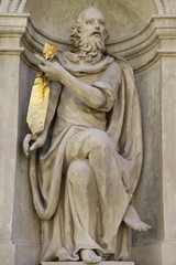 Détail du sanctuaire Notre-Dame de Lorette à Prague