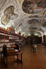 Bibliothèque de Strahov à Prague