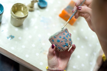 children's hands sculpts