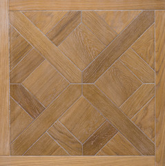 The texture of light wood, parquet. Figure diamond. Beautiful wood pattern tiles 