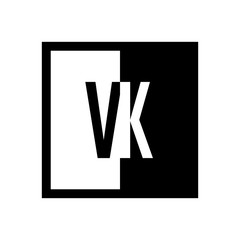 initial square half logo