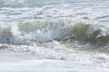 Ocean surf waves background