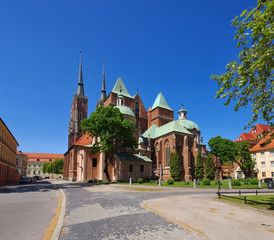 Fototapeta na wymiar Breslau Dom - Breslau the cathedral