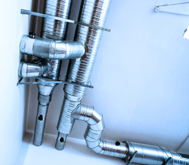 Ventilation pipes of an air condition