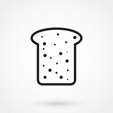 recommend clip art: bread icon vector