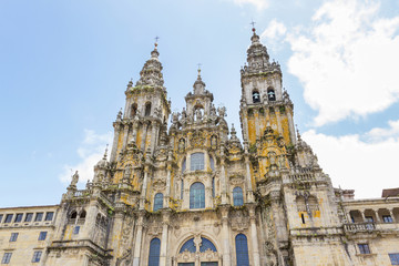 Fototapeta na wymiar Santiago de Compostela church
