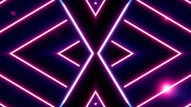 Led light animation background