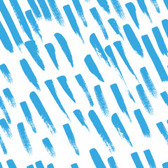 Seamless pattern with brush stroke