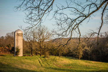 abandoned countryside farm in the afternoon © digidreamgrafix