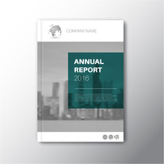 Naklejka premium Modern Vector abstract brochure / book / flyer design template