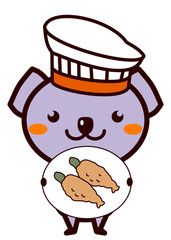 イタリア料理と動物シリーズ