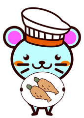 イタリア料理と動物シリーズ