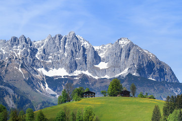 Fototapeta na wymiar Wilder Kaiser in Tirol