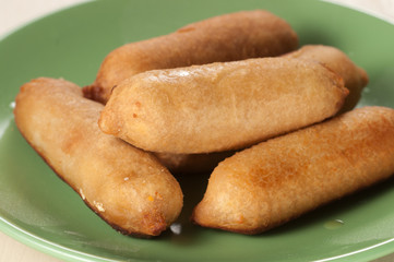 Potato pie with meat