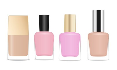 Nail polish bottles