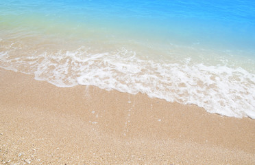 Wave & Sand beach background