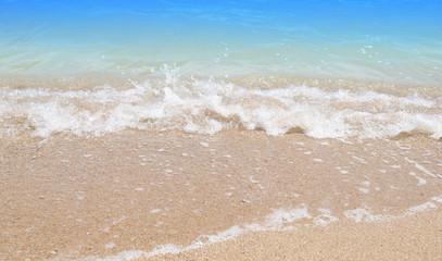 Wave & Sand beach background