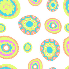 Retro lace seamless pattern