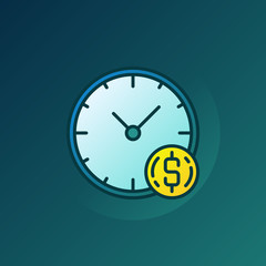 Time is money illustration