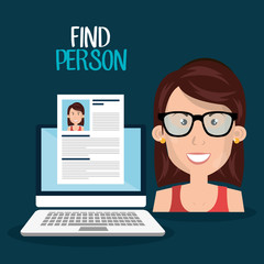 find person design 