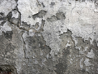 Grunge cracked concrete wall