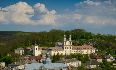 Fototapeta premium old collegium in Buchach