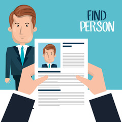 find person design 