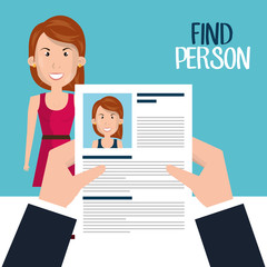 find person design 