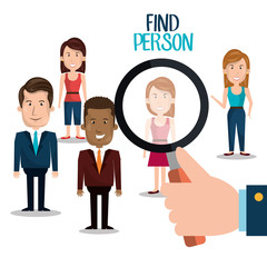 find person design 