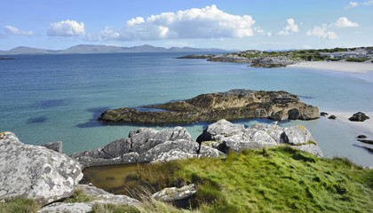 Ireland coastline landscape
