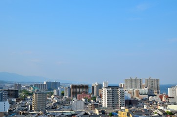 Fototapeta na wymiar 滋賀　大津市の風景