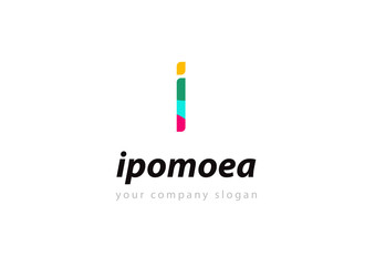 letter I logo Template for your company