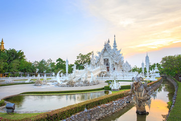White Temple or Wat Rong Khun in Chiang Rai Province, Thailand - 111416651