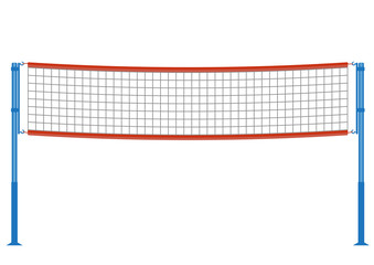 Vector volleyball net illustration.