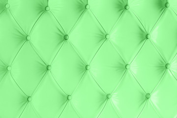 Vintage green leather texture background.