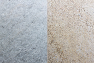 Fototapeta premium Half color tile texture wall for background.